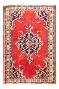 Perserteppich - Nomadic - 154 x 109 cm - rot