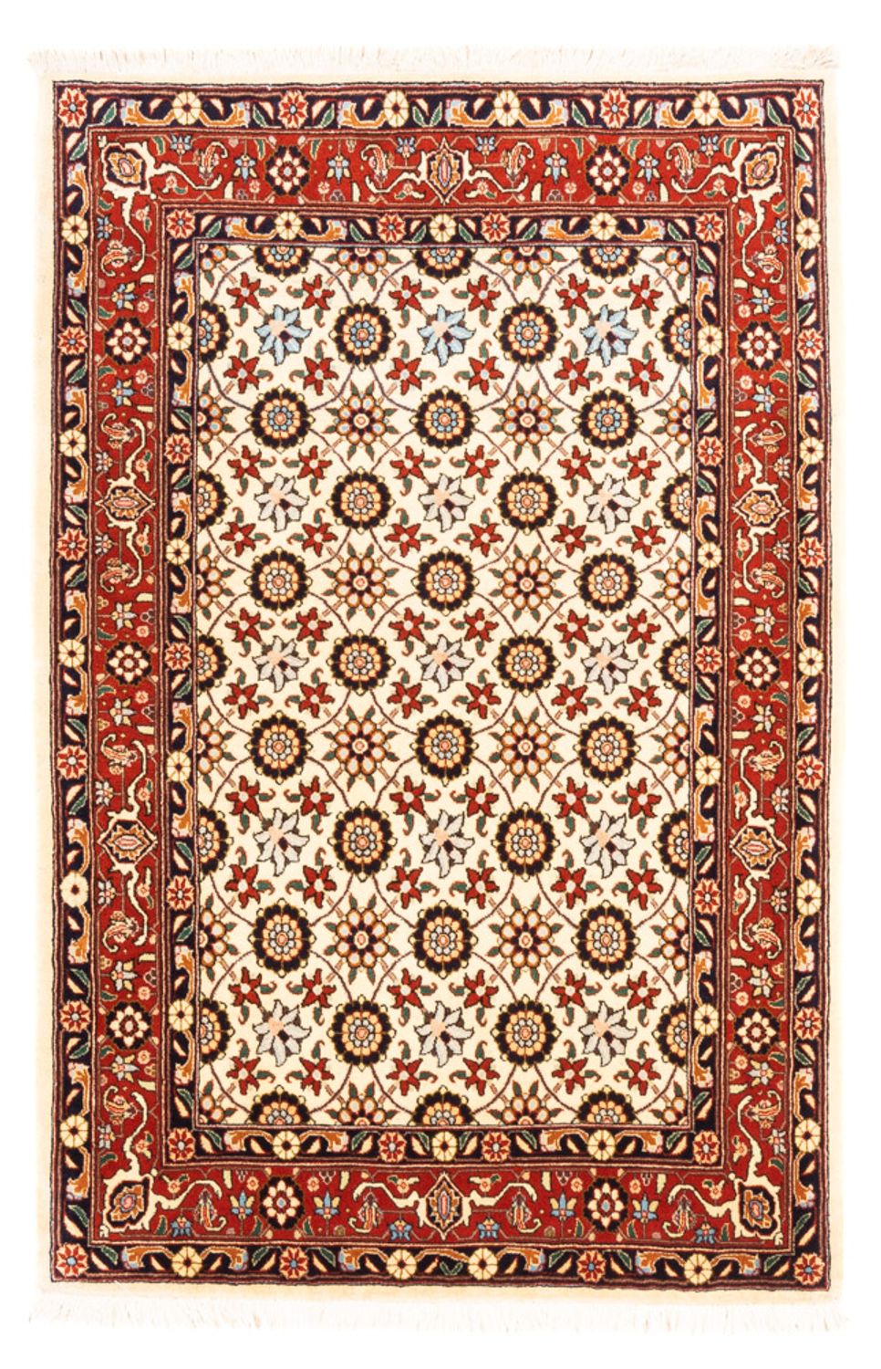 Perserteppich - Nomadic - 150 x 105 cm - creme