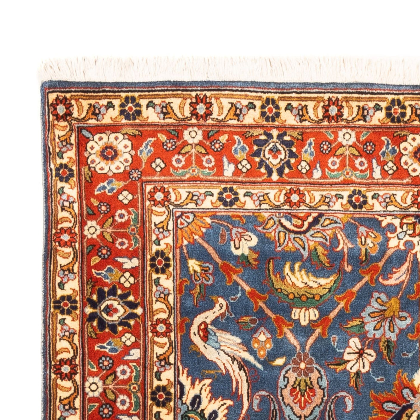 Perserteppich - Nomadic - 162 x 107 cm - blau