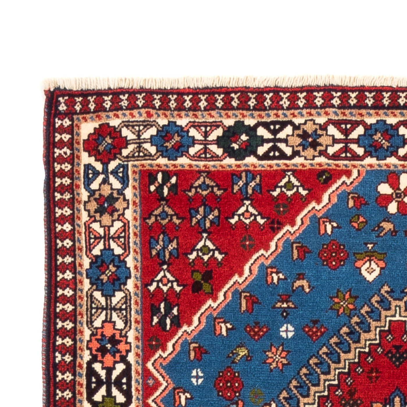 Läufer Perser - Nomadic - 197 x 82 cm - hellblau