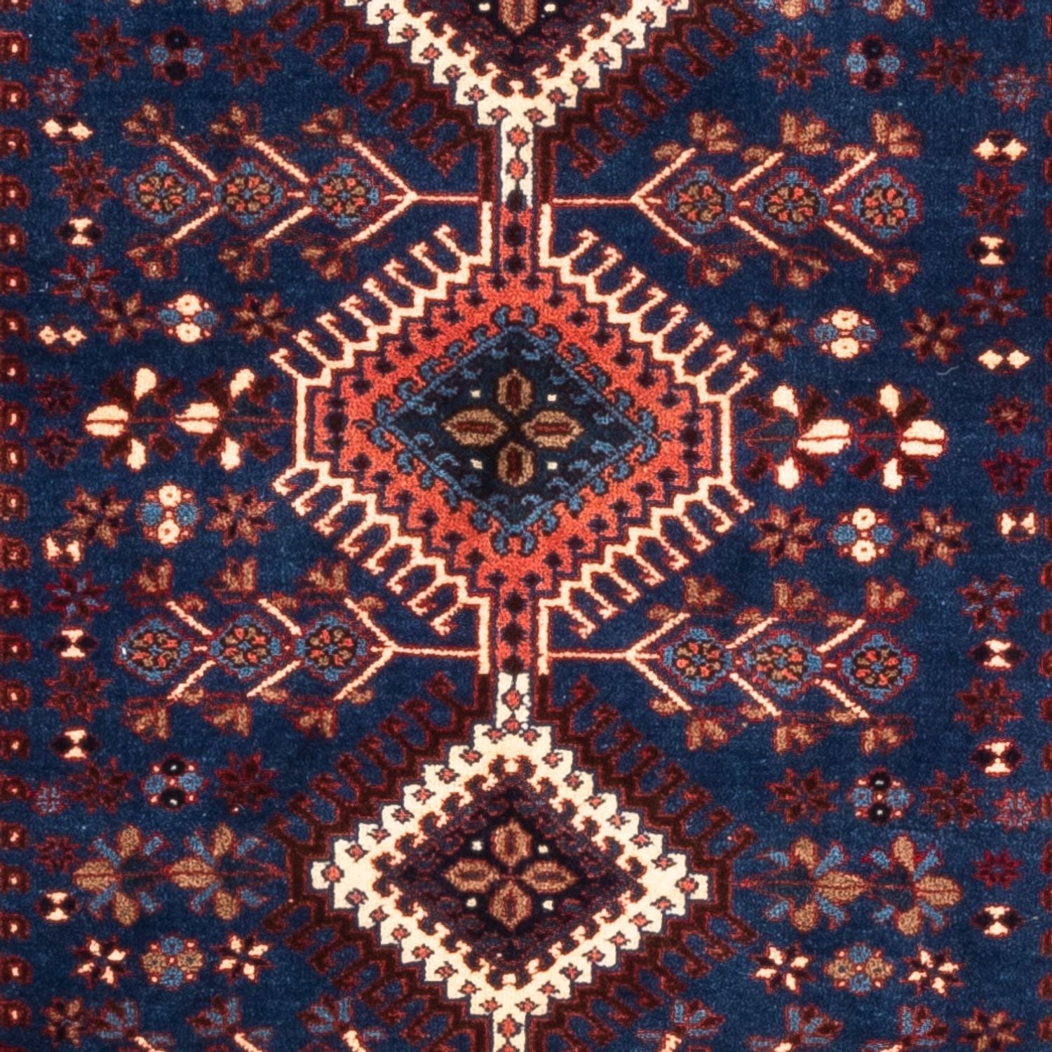Läufer Perser - Nomadic - 192 x 85 cm - dunkelblau
