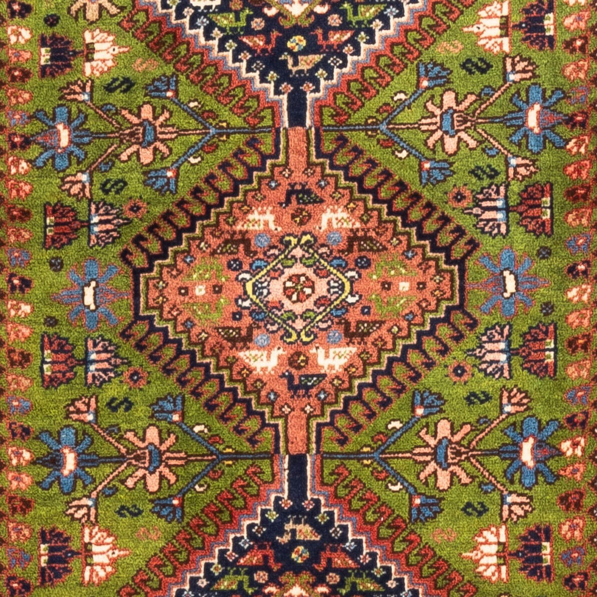 Läufer Perser - Nomadic - 193 x 82 cm - grün