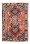 Yalameh Teppich 81x125cm - Perserteppich - Rechteckig / Rot / 81 x 125 cm Rechteckig