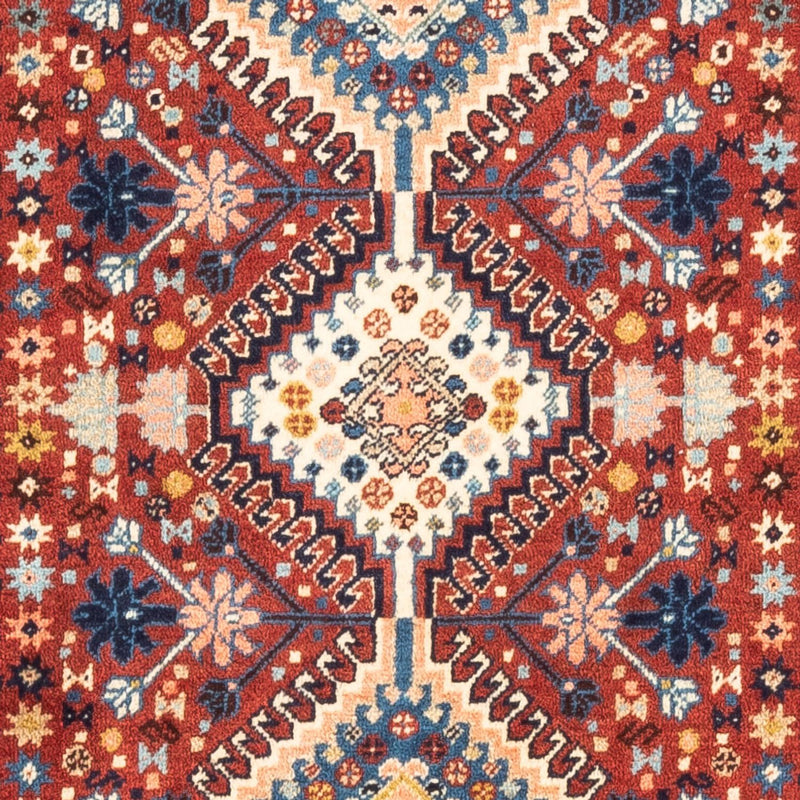 Perserteppich - Nomadic - 131 x 86 cm - rot