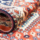 Perserteppich - Nomadic - 131 x 86 cm - rot