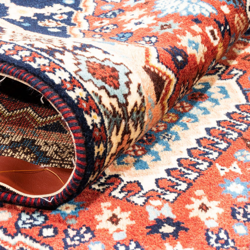 Perserteppich - Nomadic - 131 x 86 cm - rot