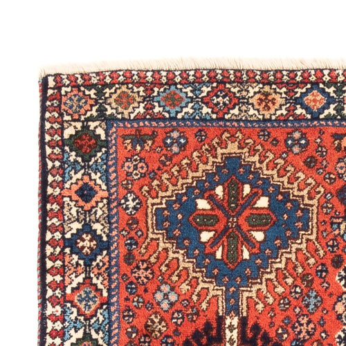 Perserteppich - Nomadic - 118 x 81 cm - rot
