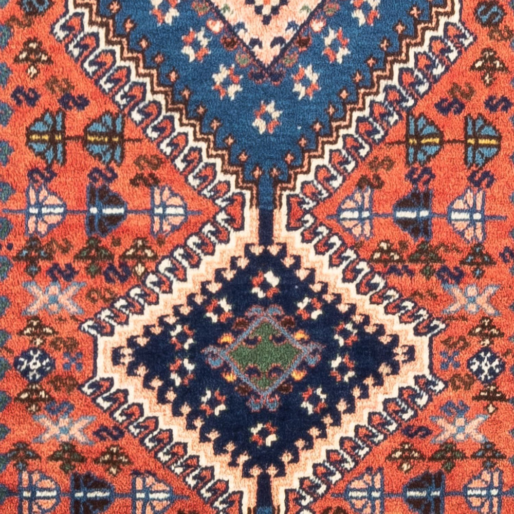 Perserteppich - Nomadic - 135 x 85 cm - rot