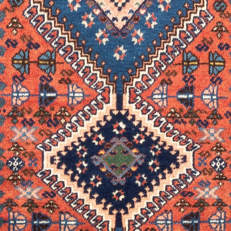 Perserteppich - Nomadic - 135 x 85 cm - rot
