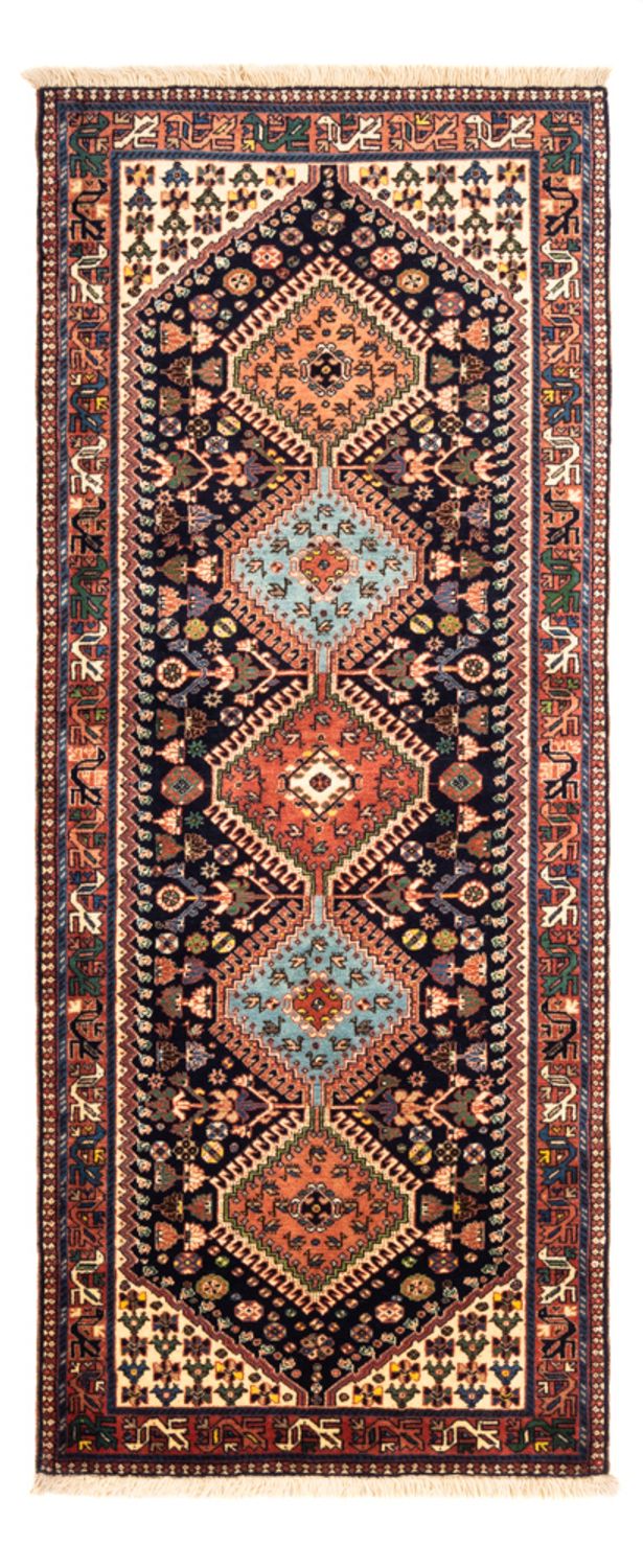 Läufer Perser - Nomadic - 200 x 83 cm - dunkelblau