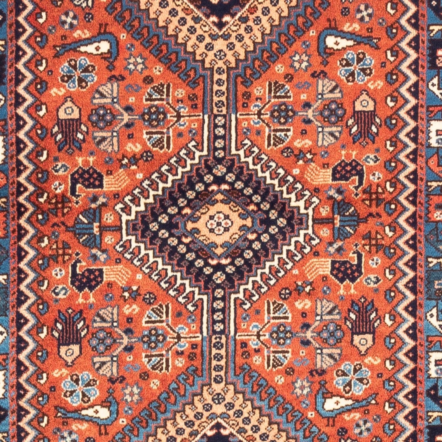 Läufer Perser - Nomadic - 208 x 80 cm - rot