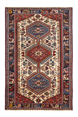 Perserteppich - Nomadic - 122 x 83 cm - creme