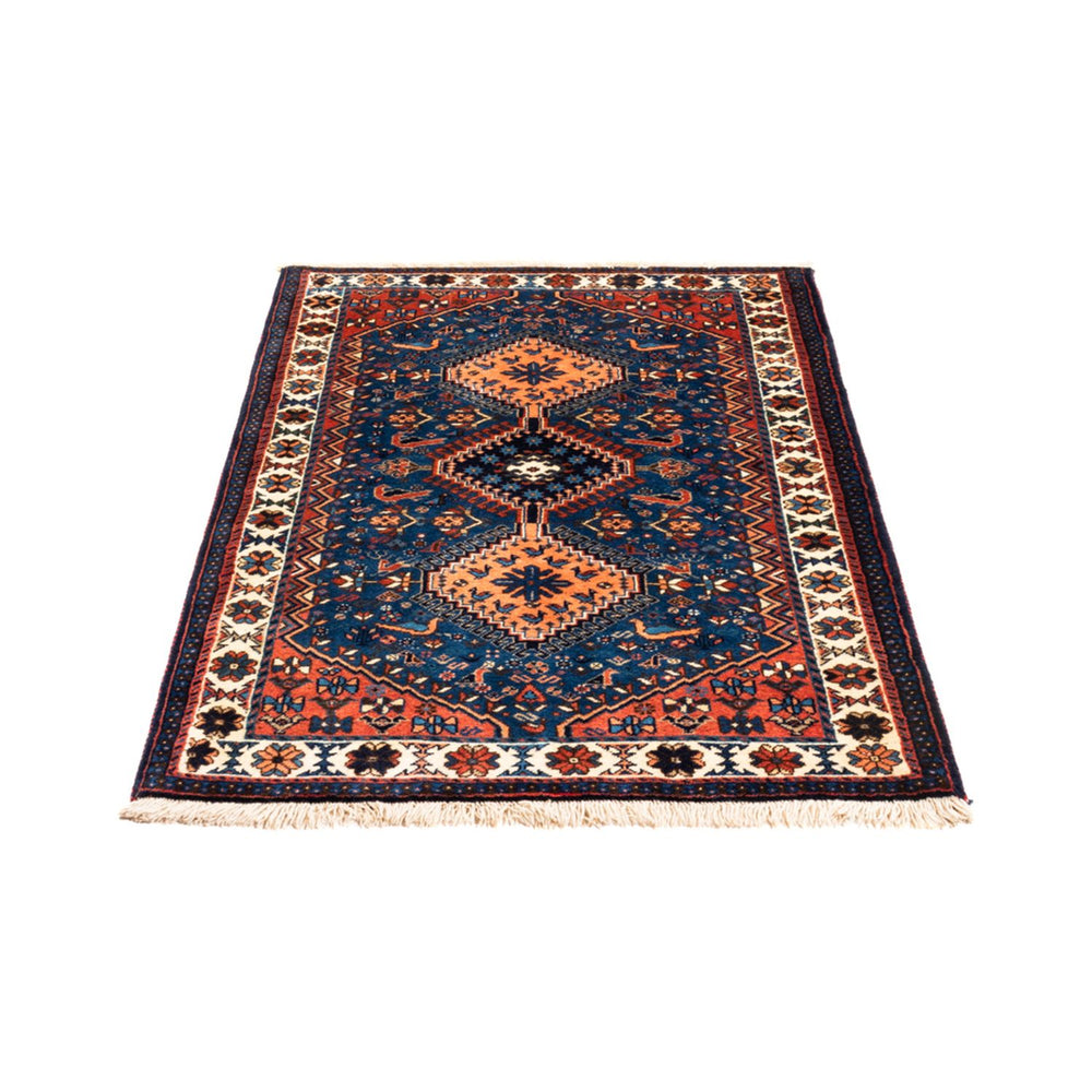 Perserteppich - Nomadic - 127 x 83 cm - blau