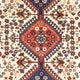 Perserteppich - Nomadic - 128 x 85 cm - creme