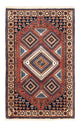 Perserteppich - Nomadic - 126 x 80 cm - rot