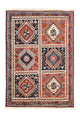Perserteppich - Nomadic - 116 x 82 cm - mehrfarbig