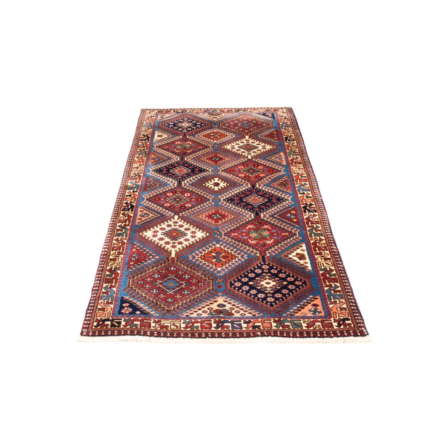 Läufer Perser - Nomadic - 204 x 80 cm - mehrfarbig