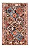 Yalameh Teppich 80x126cm - Perserteppich - Rechteckig / Mehrfarbig / 80 x 126 cm Rechteckig