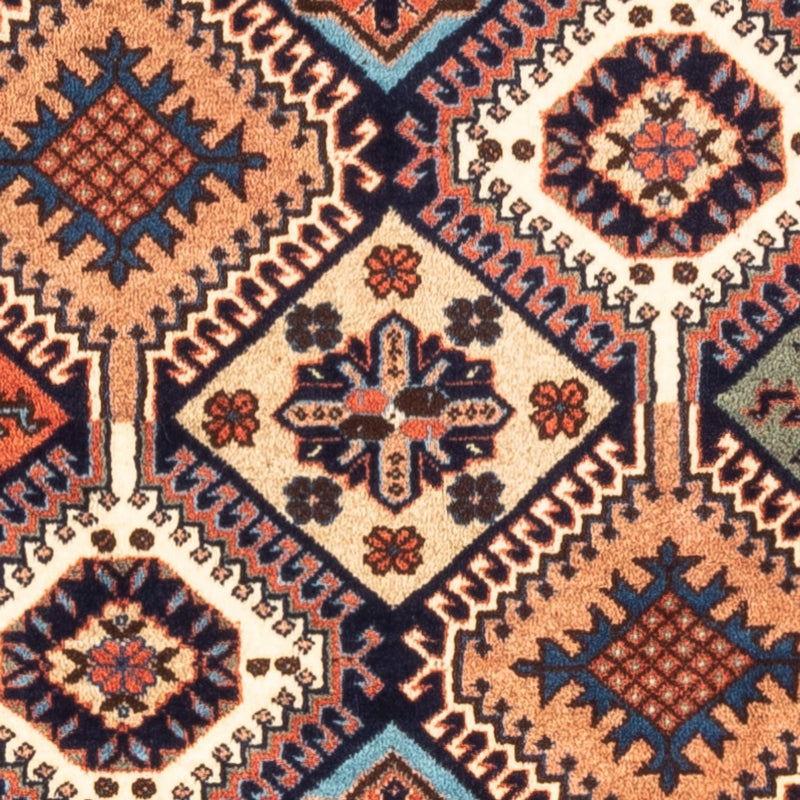 Perserteppich - Nomadic - 126 x 80 cm - mehrfarbig