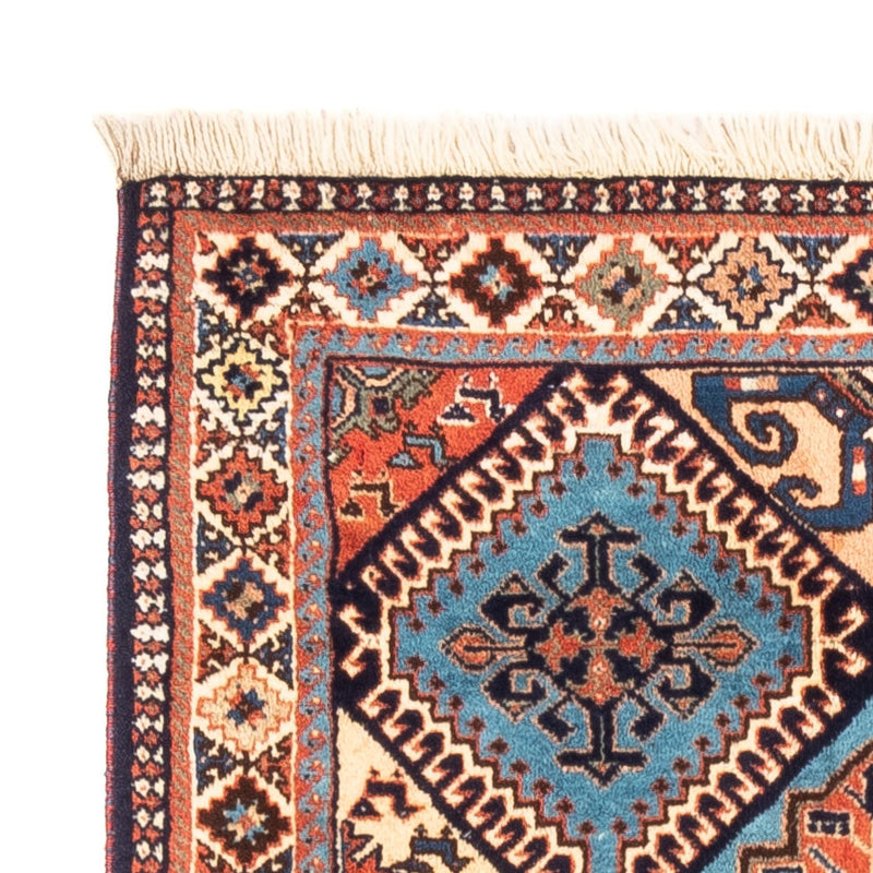 Perserteppich - Nomadic - 126 x 80 cm - mehrfarbig