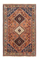 Perserteppich - Nomadic - 127 x 84 cm - rot