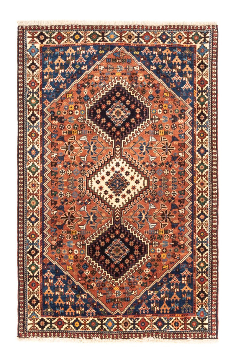 Perserteppich - Nomadic - 127 x 84 cm - rot