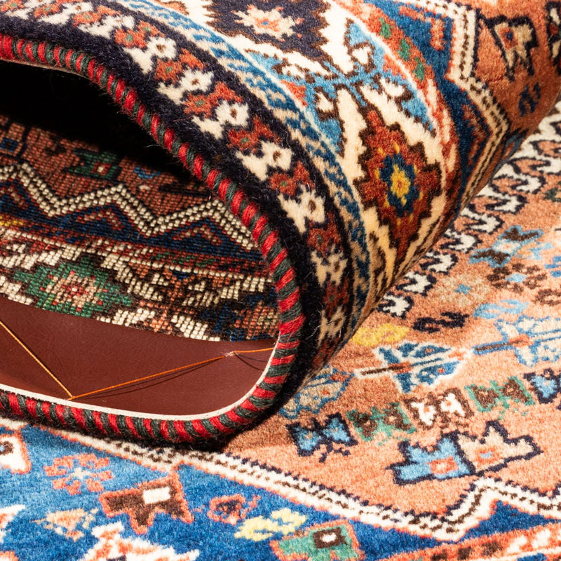 Perserteppich - Nomadic - 127 x 84 cm - rot