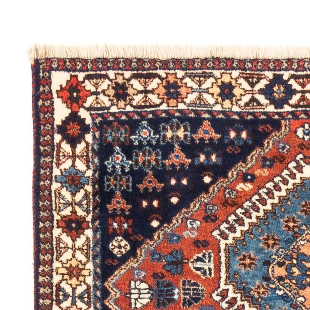 Perserteppich - Nomadic - 130 x 83 cm - rot
