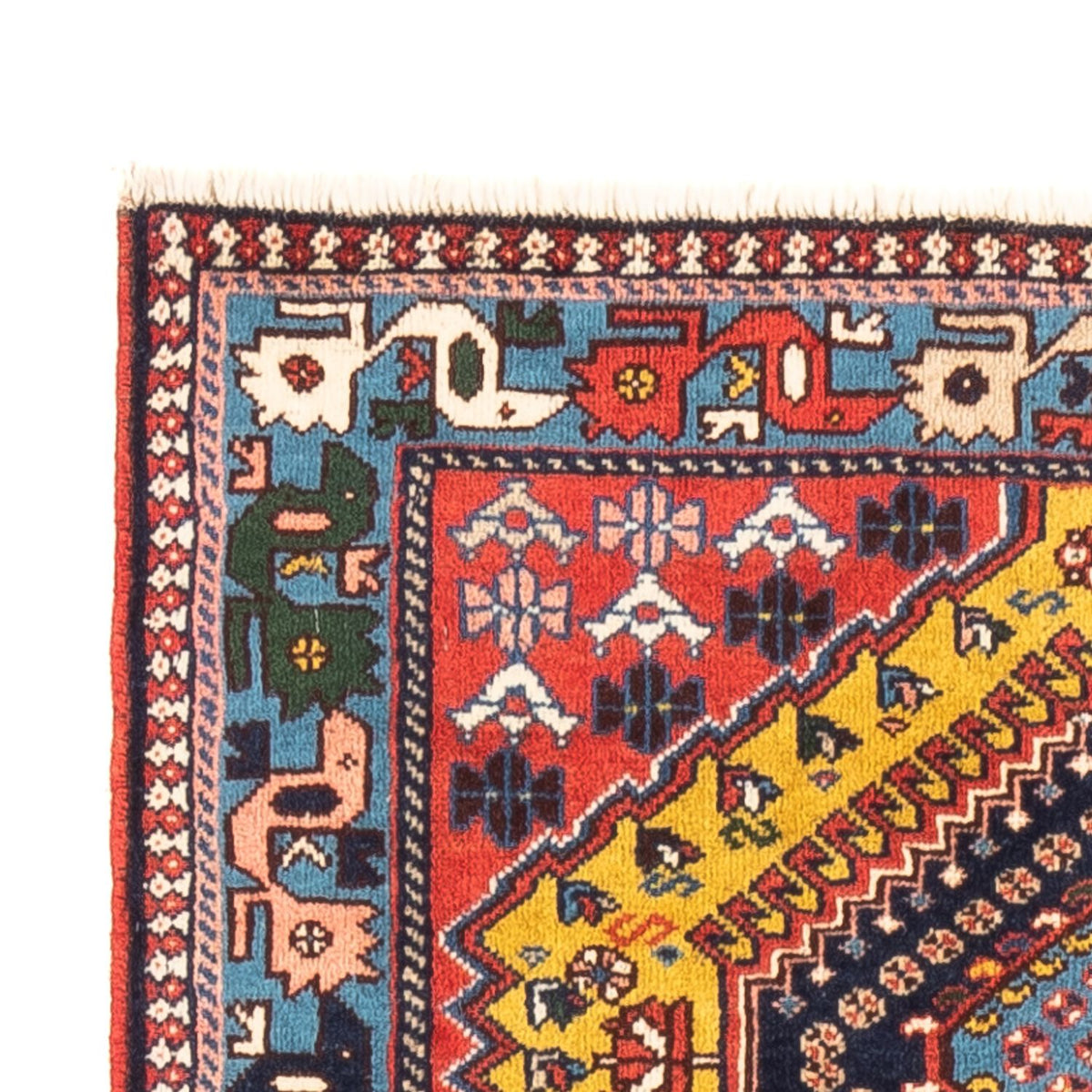 Perserteppich - Nomadic - 127 x 80 cm - gelb