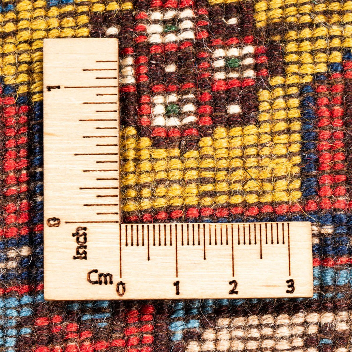 Perserteppich - Nomadic - 127 x 80 cm - gelb