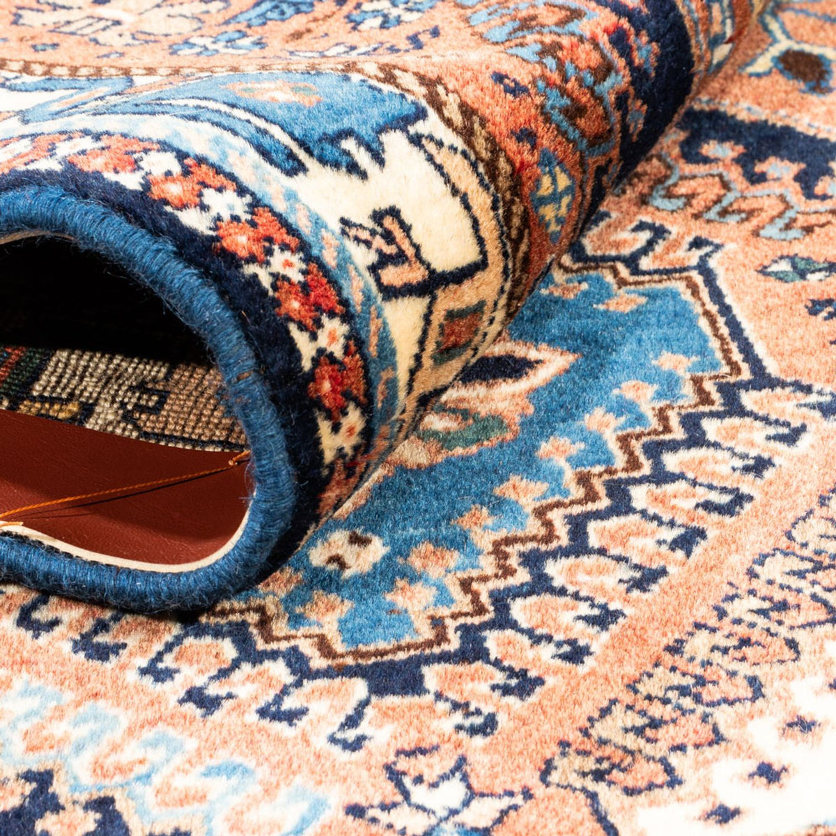 Perserteppich - Nomadic - 128 x 81 cm - rot