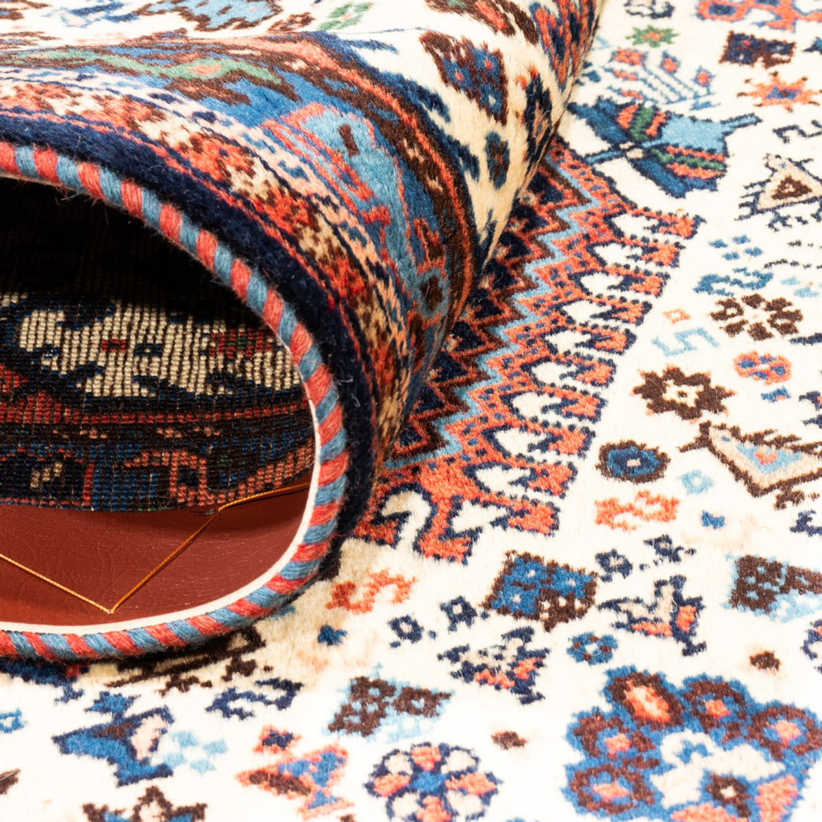 Perserteppich - Nomadic - 128 x 83 cm - creme
