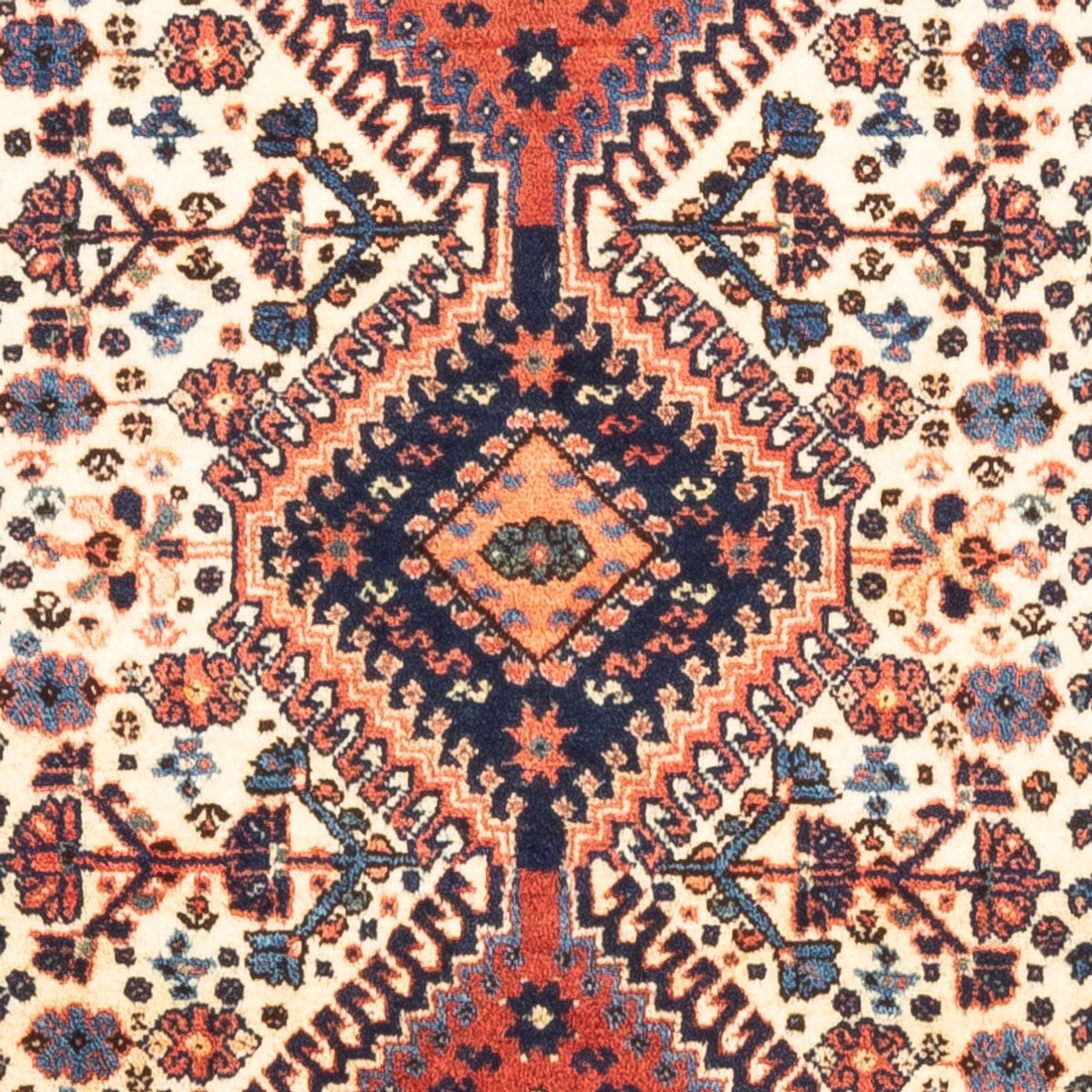 Perserteppich - Nomadic - 128 x 82 cm - creme