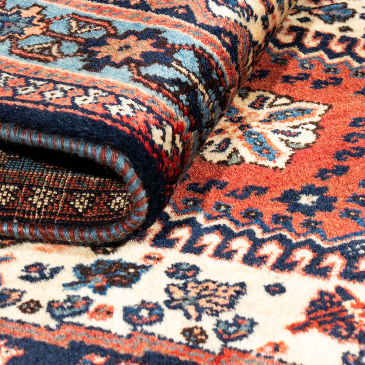 Perserteppich - Nomadic - 128 x 82 cm - creme