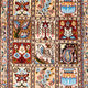 Perserteppich - Classic - Royal - 88 x 59 cm - mehrfarbig