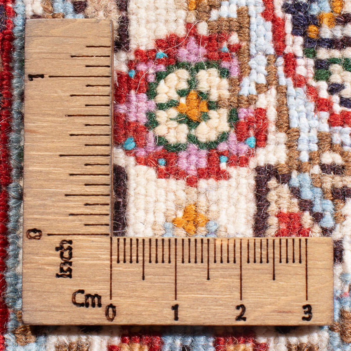 Perserteppich - Classic - Royal - 30 x 30 cm - mehrfarbig