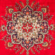 Perserteppich - Täbriz - 304 x 210 cm - rot