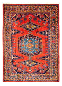 Perserteppich - Nomadic - 313 x 235 cm - rot