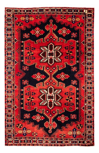 Perserteppich - Nomadic - 312 x 206 cm - rot
