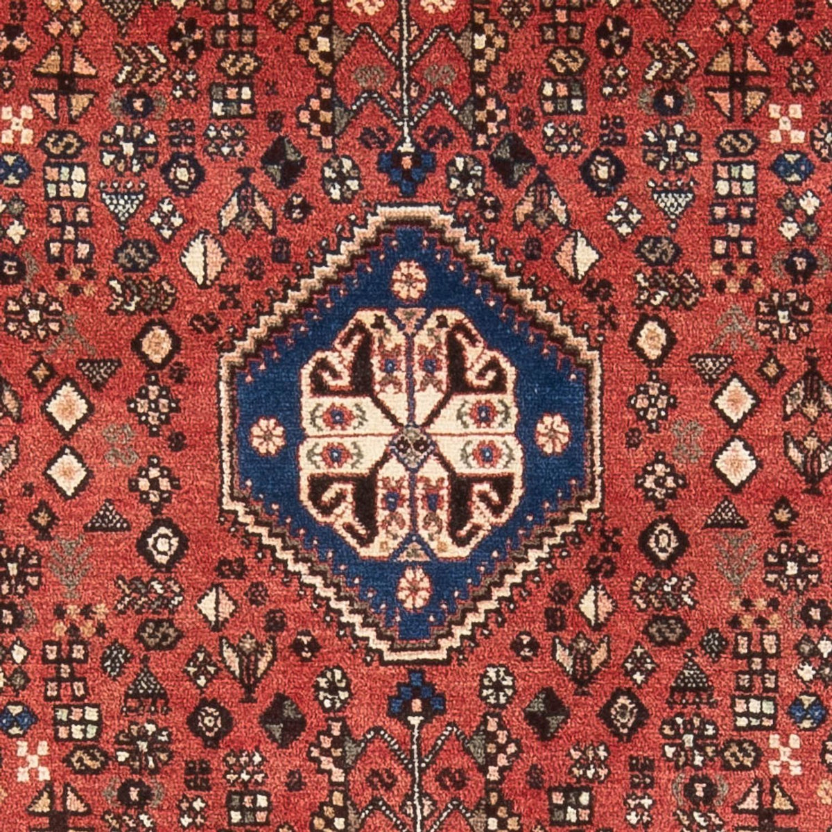 Perserteppich - Nomadic - 158 x 105 cm - rot