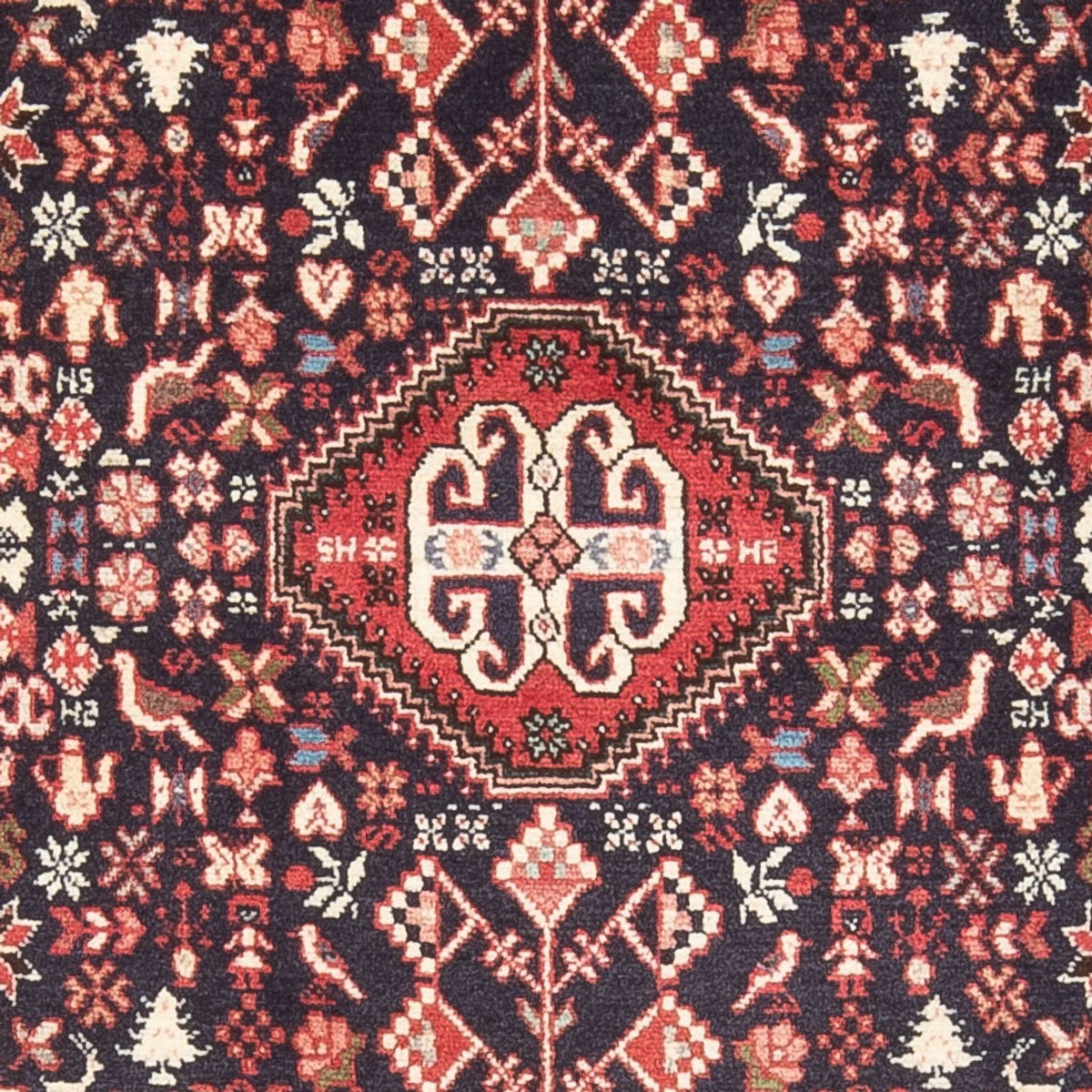 Perserteppich - Nomadic - 150 x 100 cm - blau