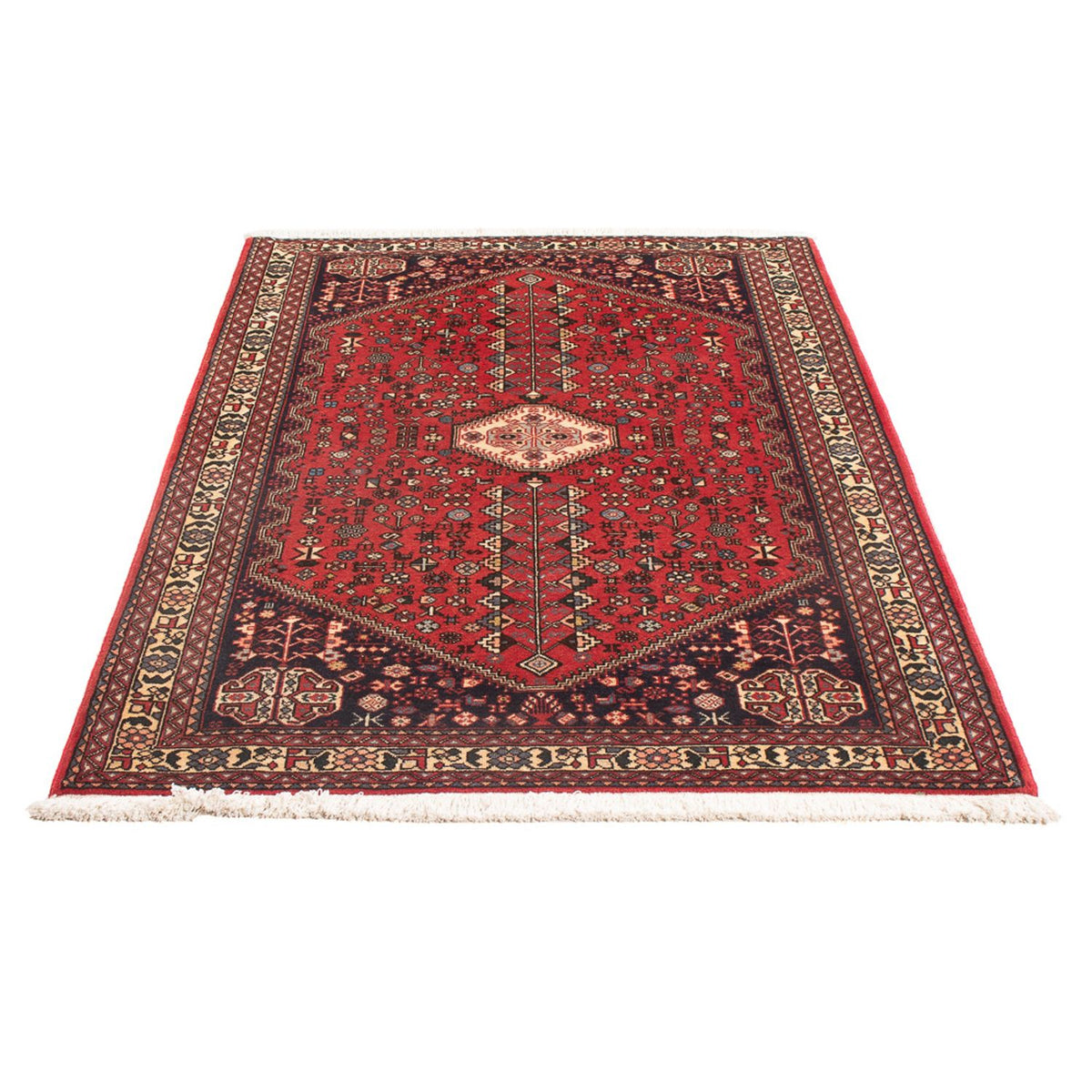 Perserteppich - Nomadic - 155 x 105 cm - rot