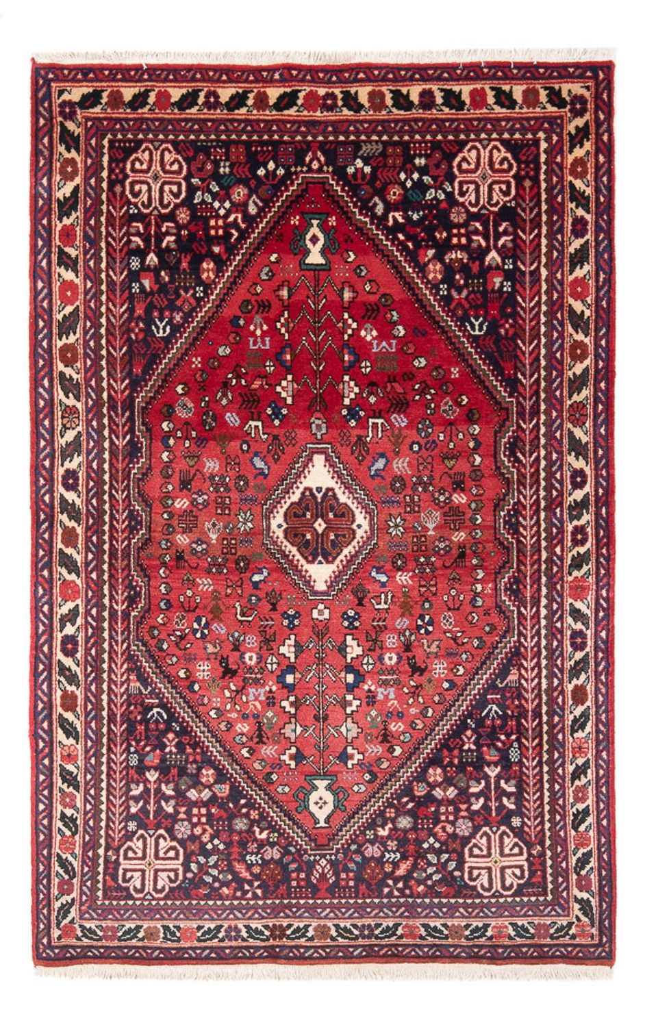 Perserteppich - Nomadic - 171 x 101 cm - rot