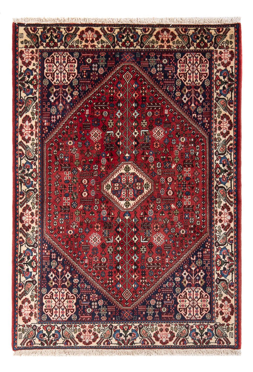 Perserteppich - Nomadic - 155 x 105 cm - rot