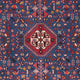 Perserteppich - Nomadic - 155 x 105 cm - blau