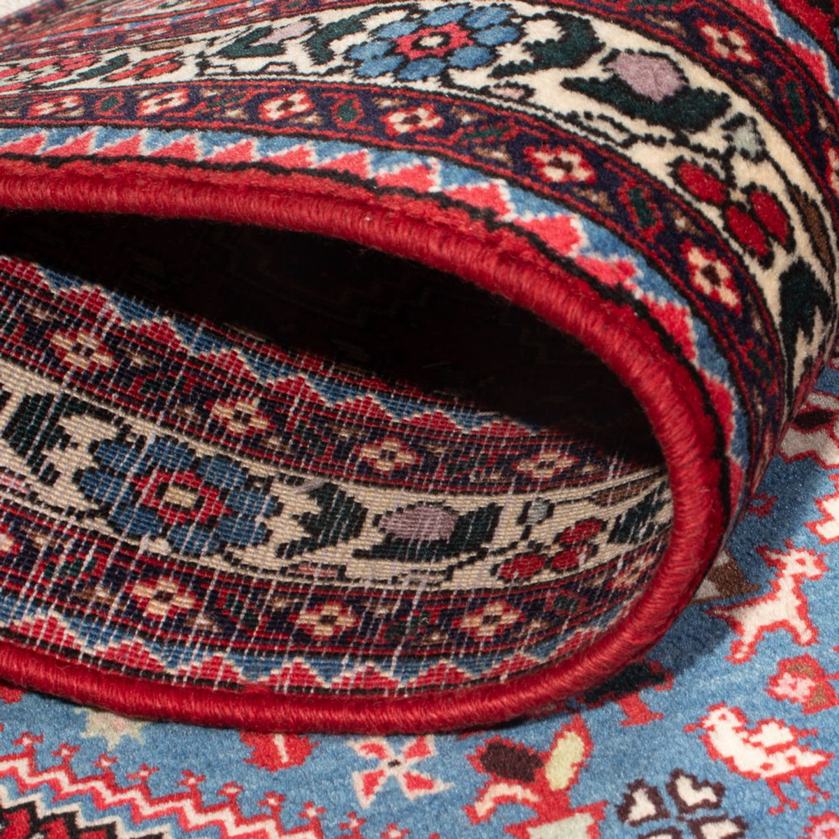 Perserteppich - Nomadic - 156 x 100 cm - blau