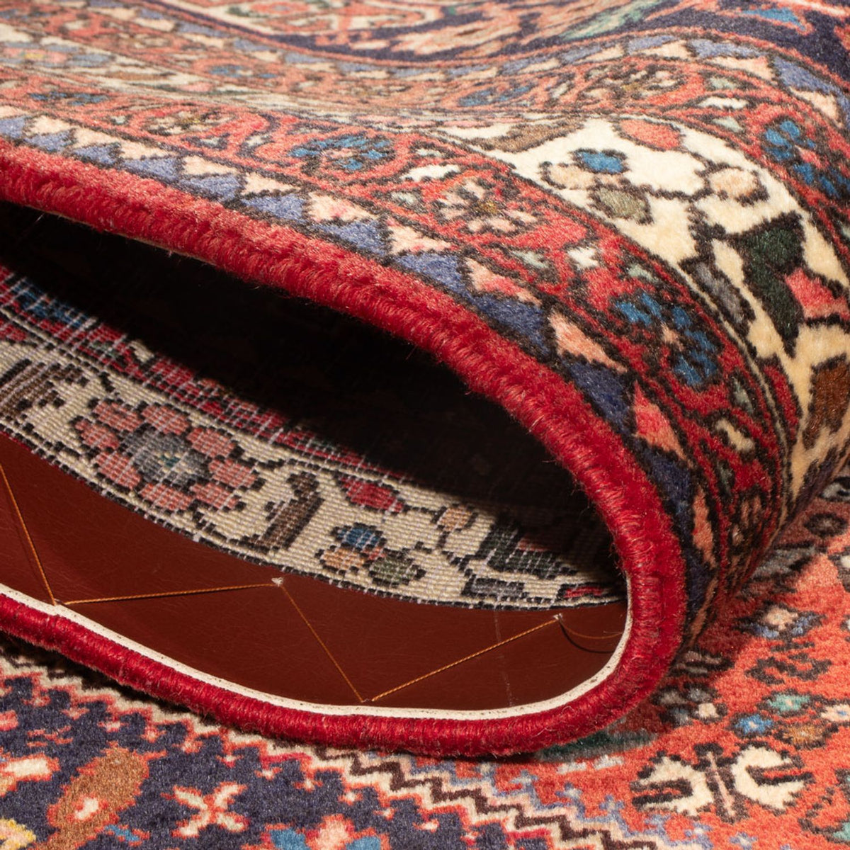 Perserteppich - Nomadic - 147 x 106 cm - rot