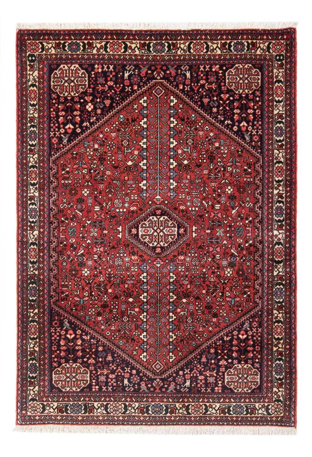 Perserteppich - Nomadic - 153 x 100 cm - rot