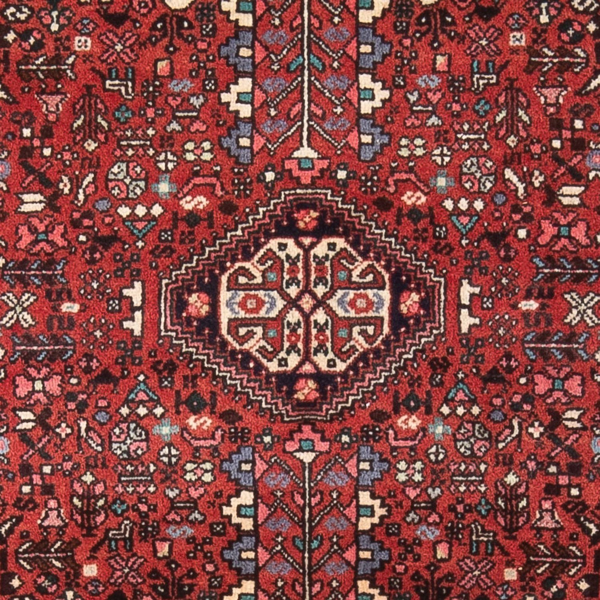 Perserteppich - Nomadic - 153 x 100 cm - rot