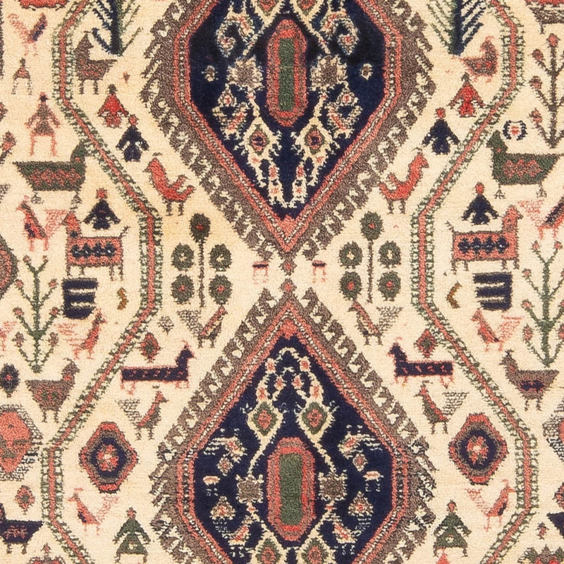 Perserteppich - Nomadic - 178 x 140 cm - creme